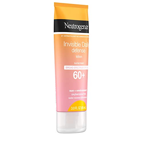 Outdoor day use with Neutrogena sunscreen against sun and pollution