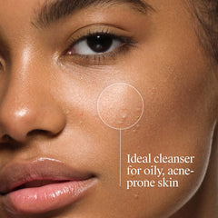Neutrogena MicroClear technology graphic illustrating targeted delivery