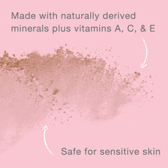 Neutrogena Mineral Sheers swatch demonstrates buildable coverage.