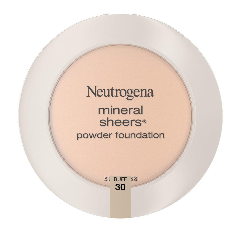 Neutrogena Mineral Sheers compact powder foundation blends easily for sheer to medium coverage.