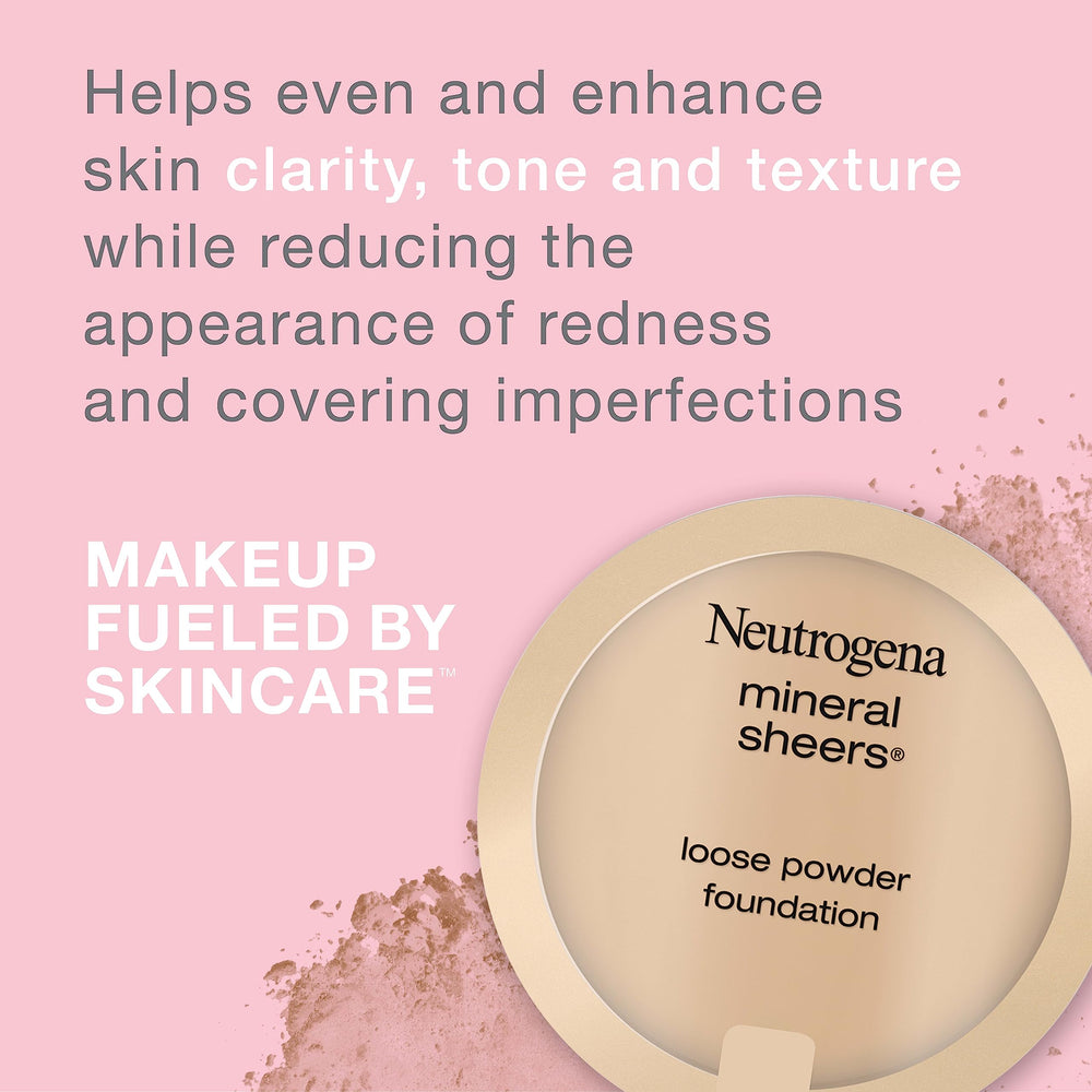 Neutrogena Mineral Sheers suitable for sensitive skin.