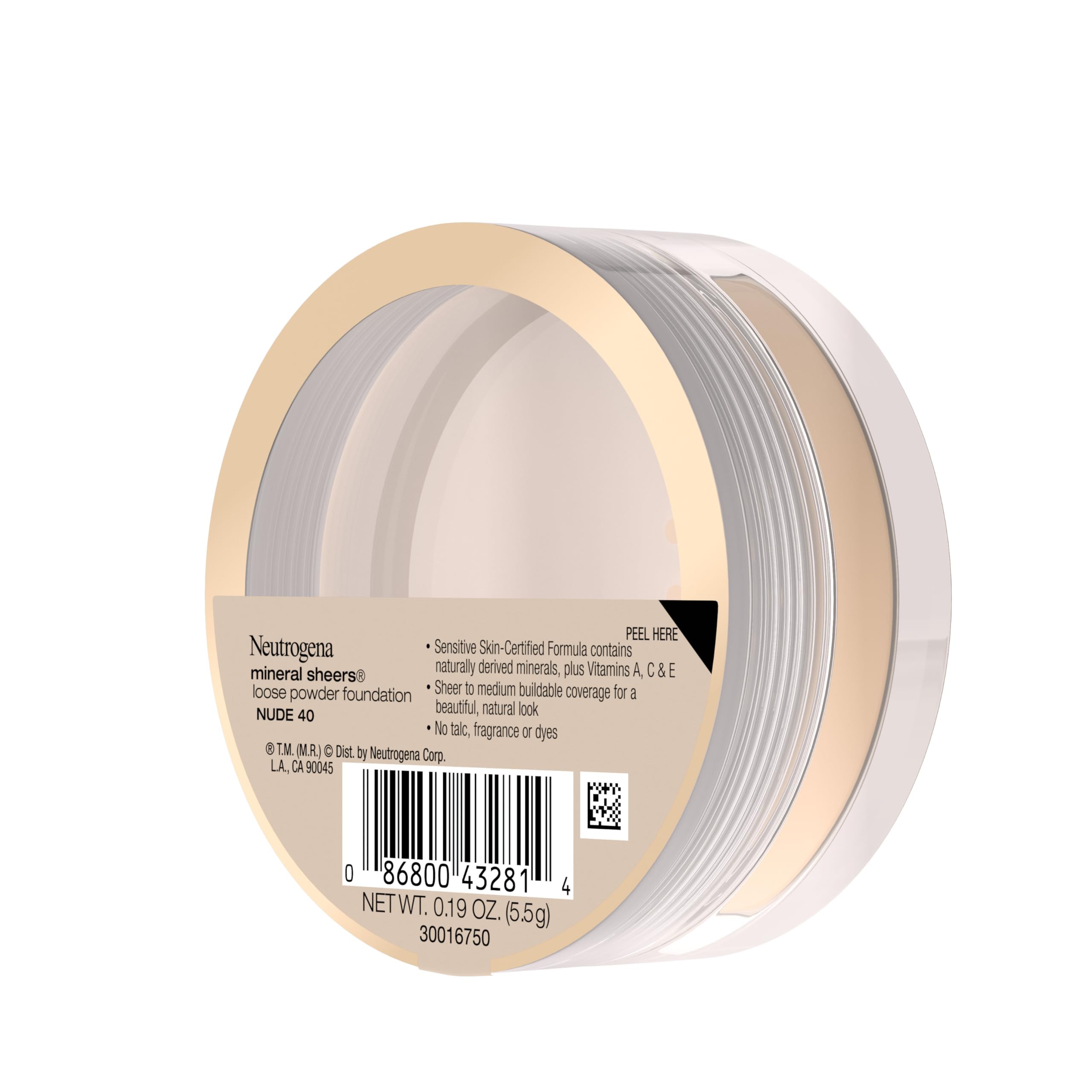 Neutrogena Mineral Sheers soft-finish on skin for a natural look.