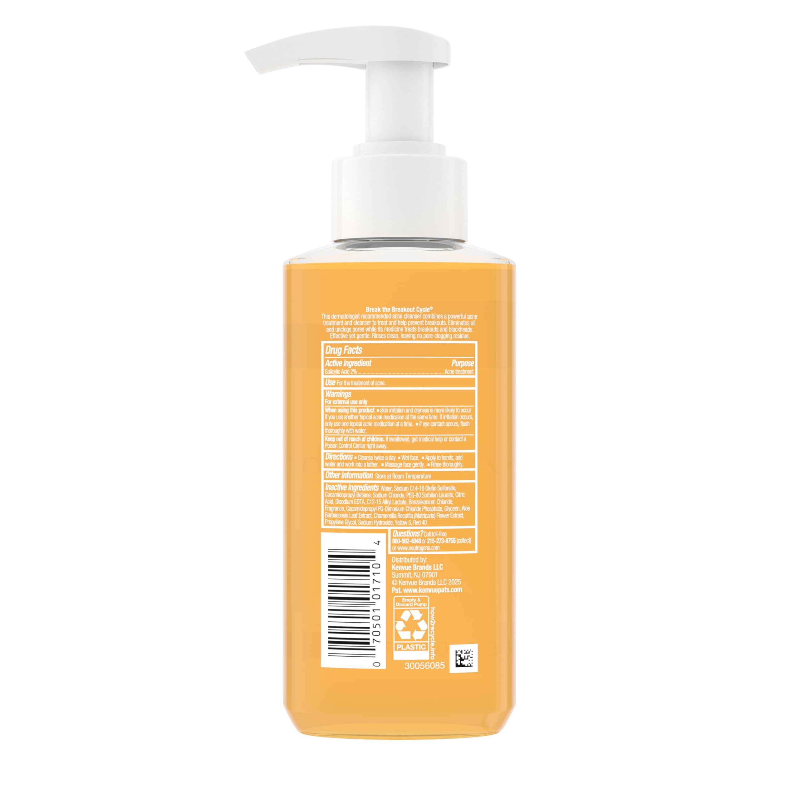 Neutrogena Oil-Free Acne Wash used daily scene for routine care