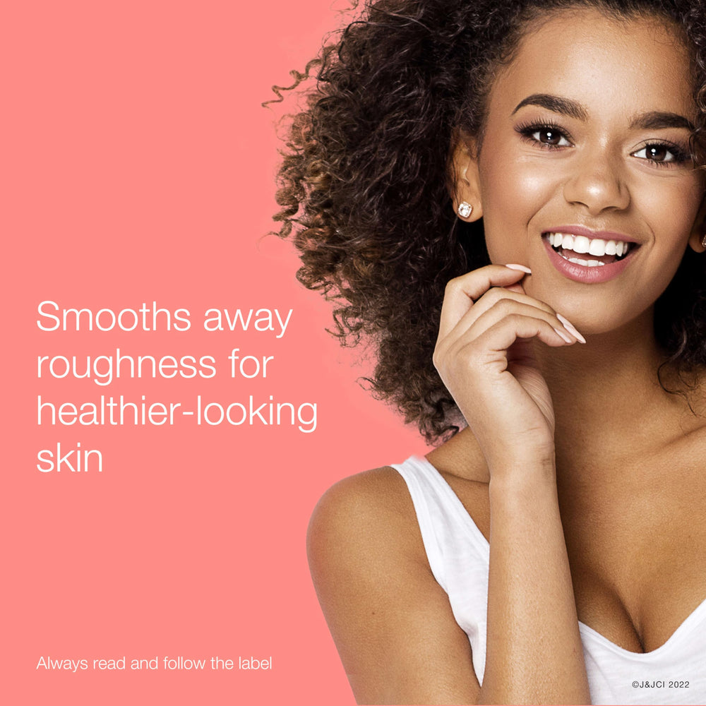 Closeup of Neutrogena pink grapefruit foaming scrub foam for daily cleansing.