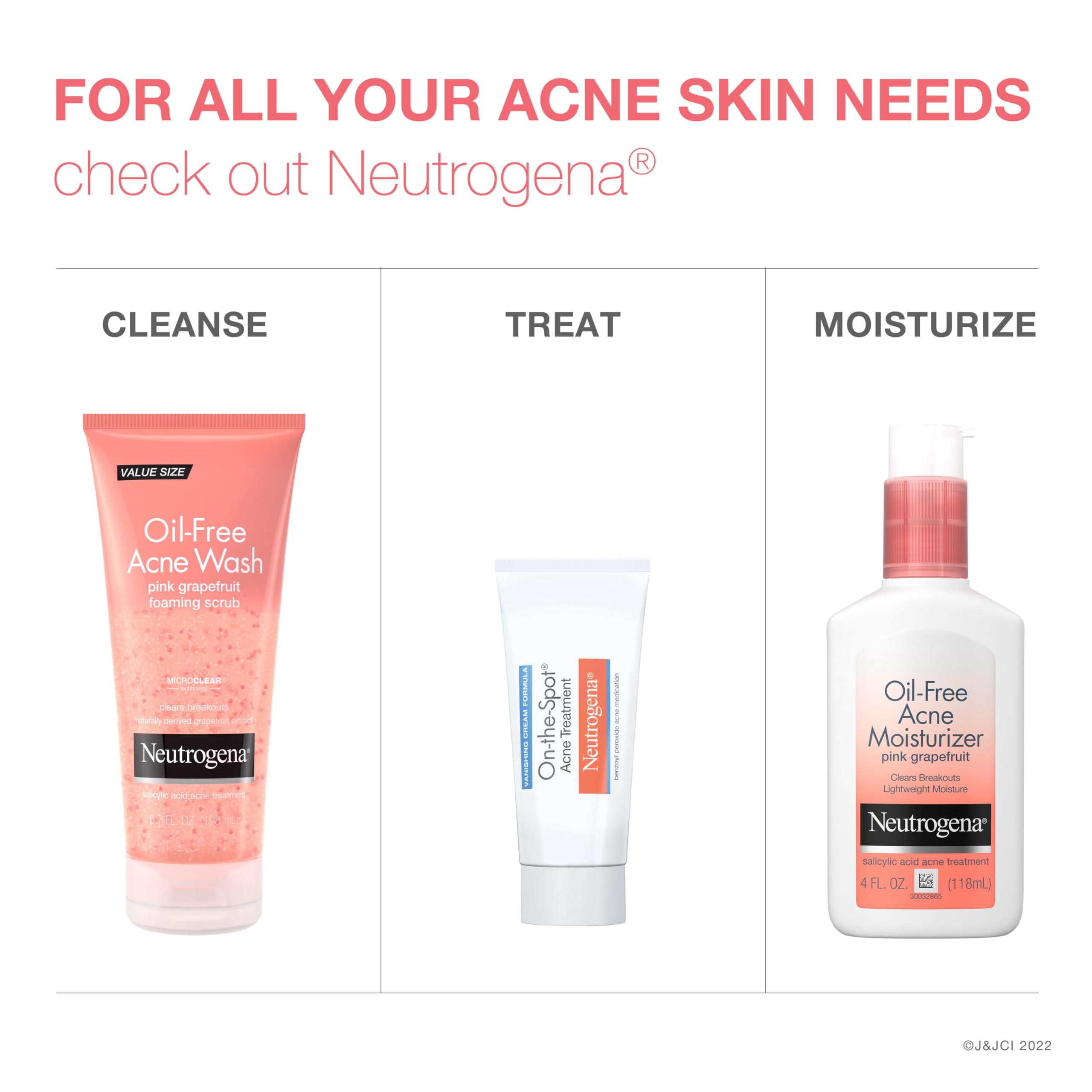 Rinsing Neutrogena Foaming Scrub with water in a sink.