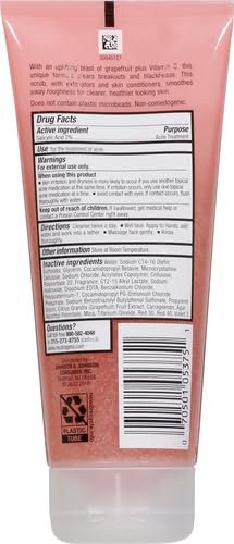 Neutrogena Pink Grapefruit Vitamin C ingredient label highlights added antioxidants for skin.