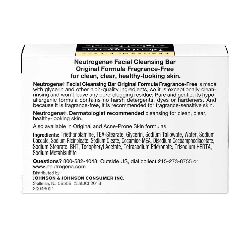 Neutrogena Original Amber Bar daily-use depiction, suited for everyday facial cleansing.