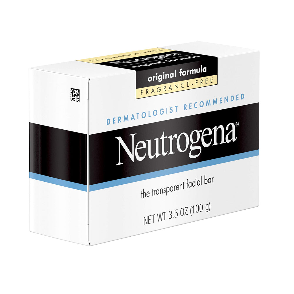 Neutrogena Original Amber Bar glycerin close-up, moisturizing feel during wash.