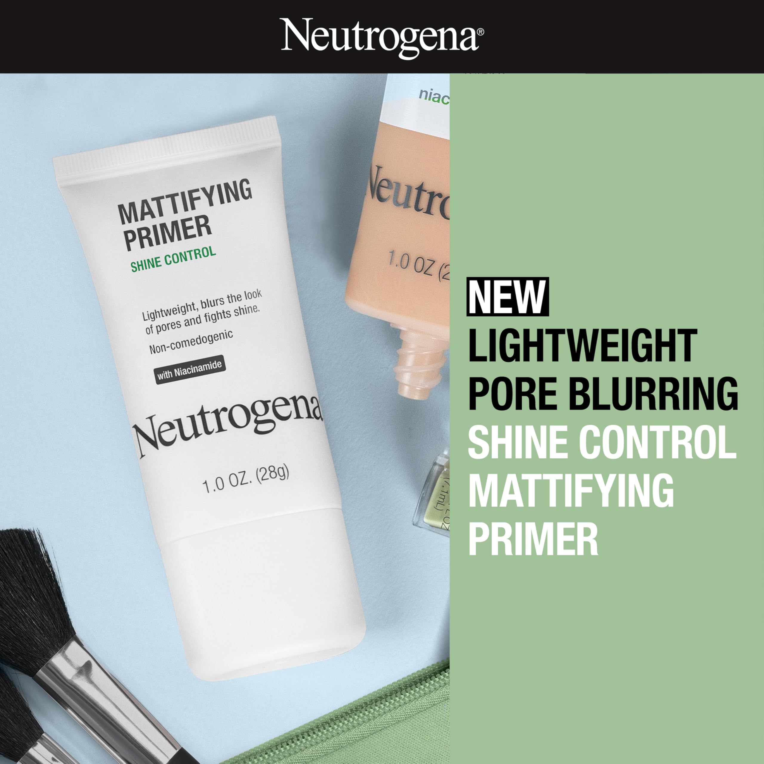 Neutrogena pore-blurring primer smooths the look of pores for a refined complexion.
