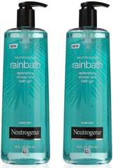 Neutrogena Rainbath Ocean Mist shower gel bottle displaying a fresh, ocean-inspired scent