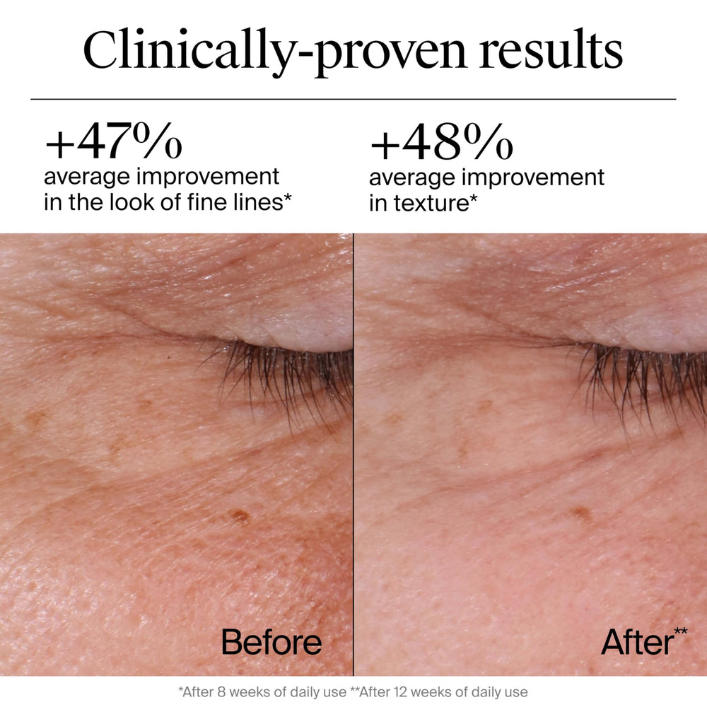 Neutrogena Rapid Wrinkle Repair bottle highlighting hyaluronic acid