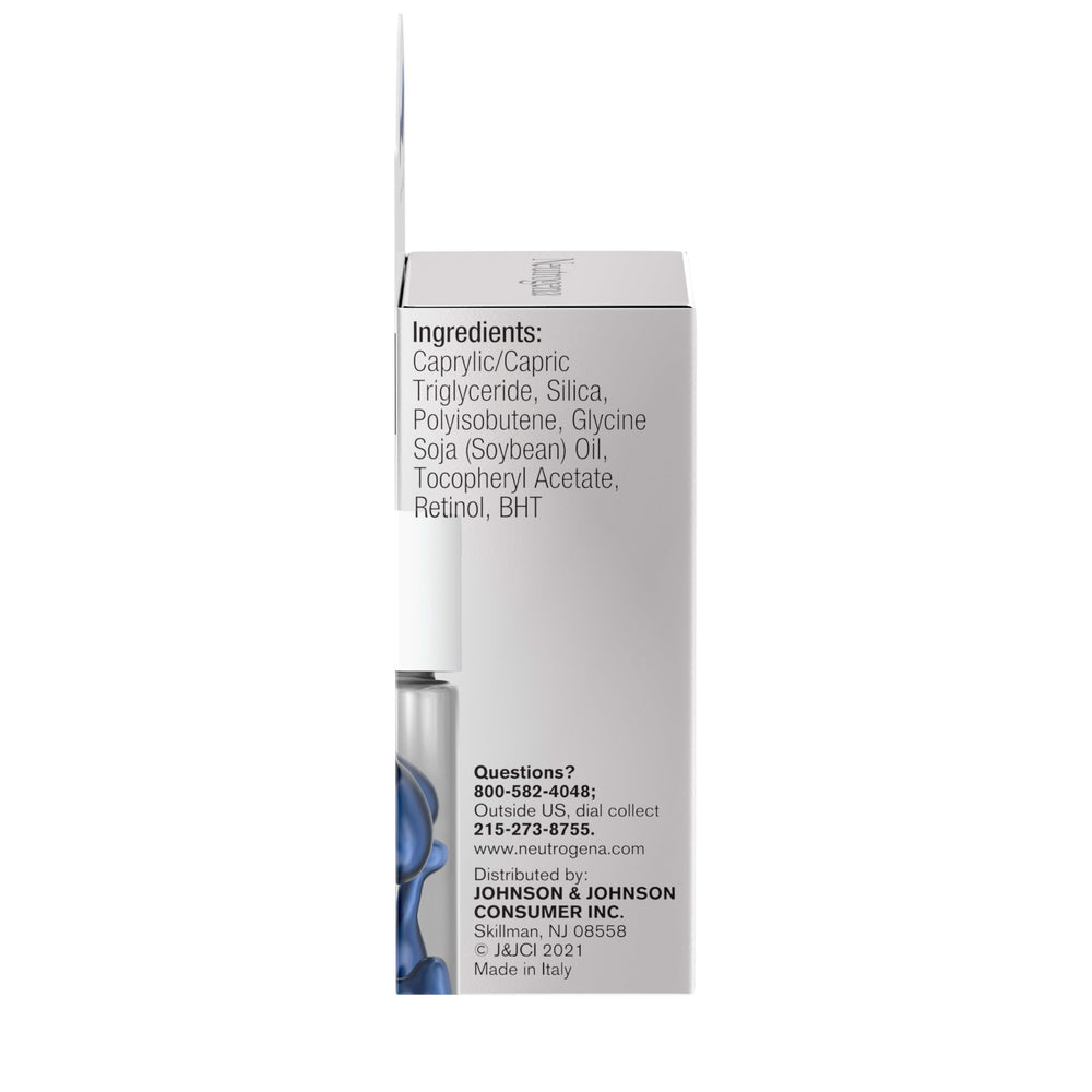Neutrogena Rapid Wrinkle Repair capsule with dermatologist-tested hypoallergenic formula