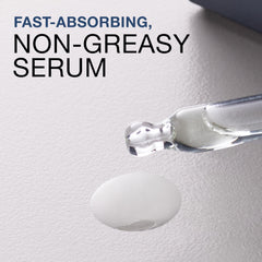 Neutrogena Rapid Wrinkle Repair Serum packaging front highlights fragrance-free, paraben-free formula
