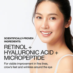 Neutrogena Retinol Pro+ Night Cream closeup highlights smooth texture for smoother skin