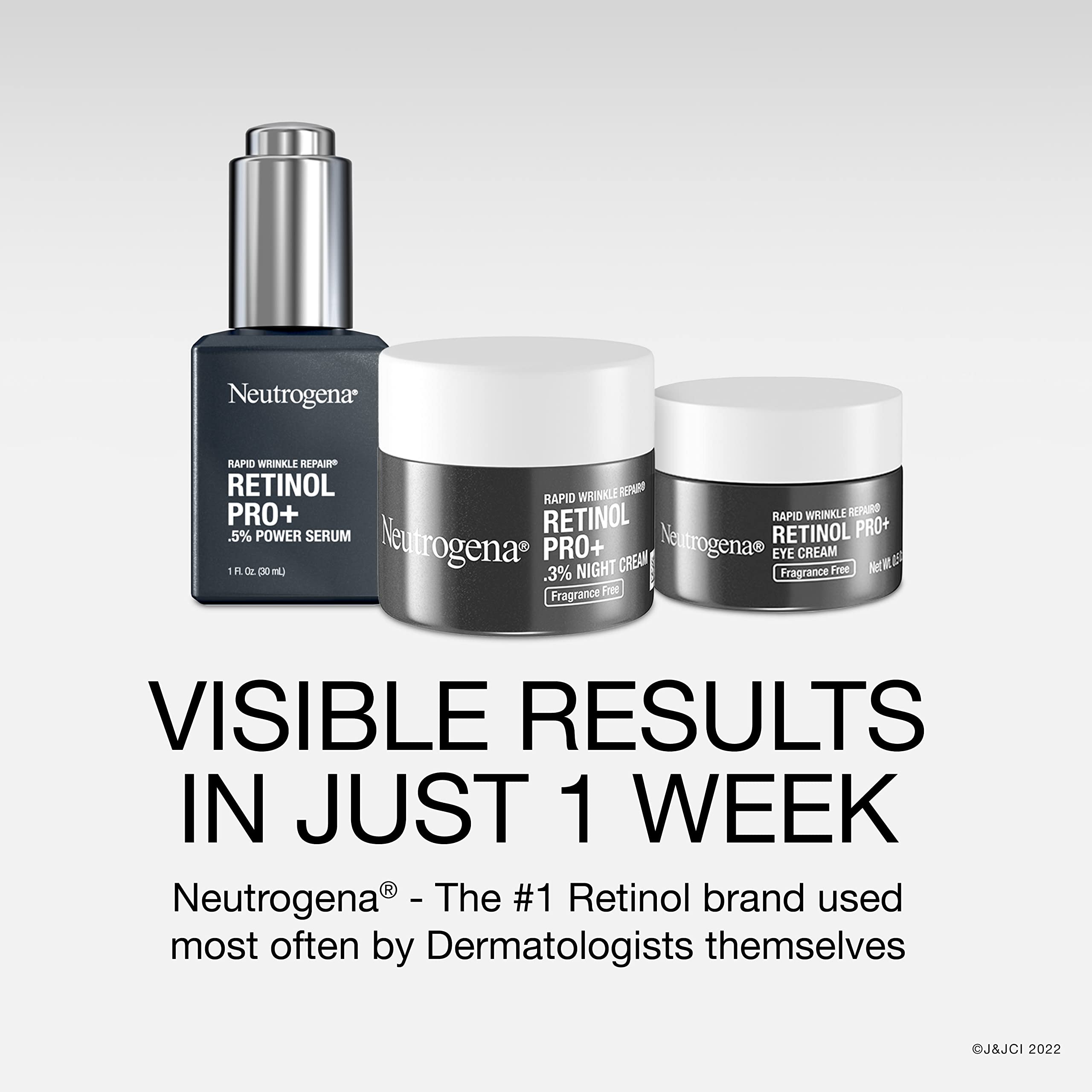 Neutrogena Retinol Pro+ Night Cream texture swirl in jar