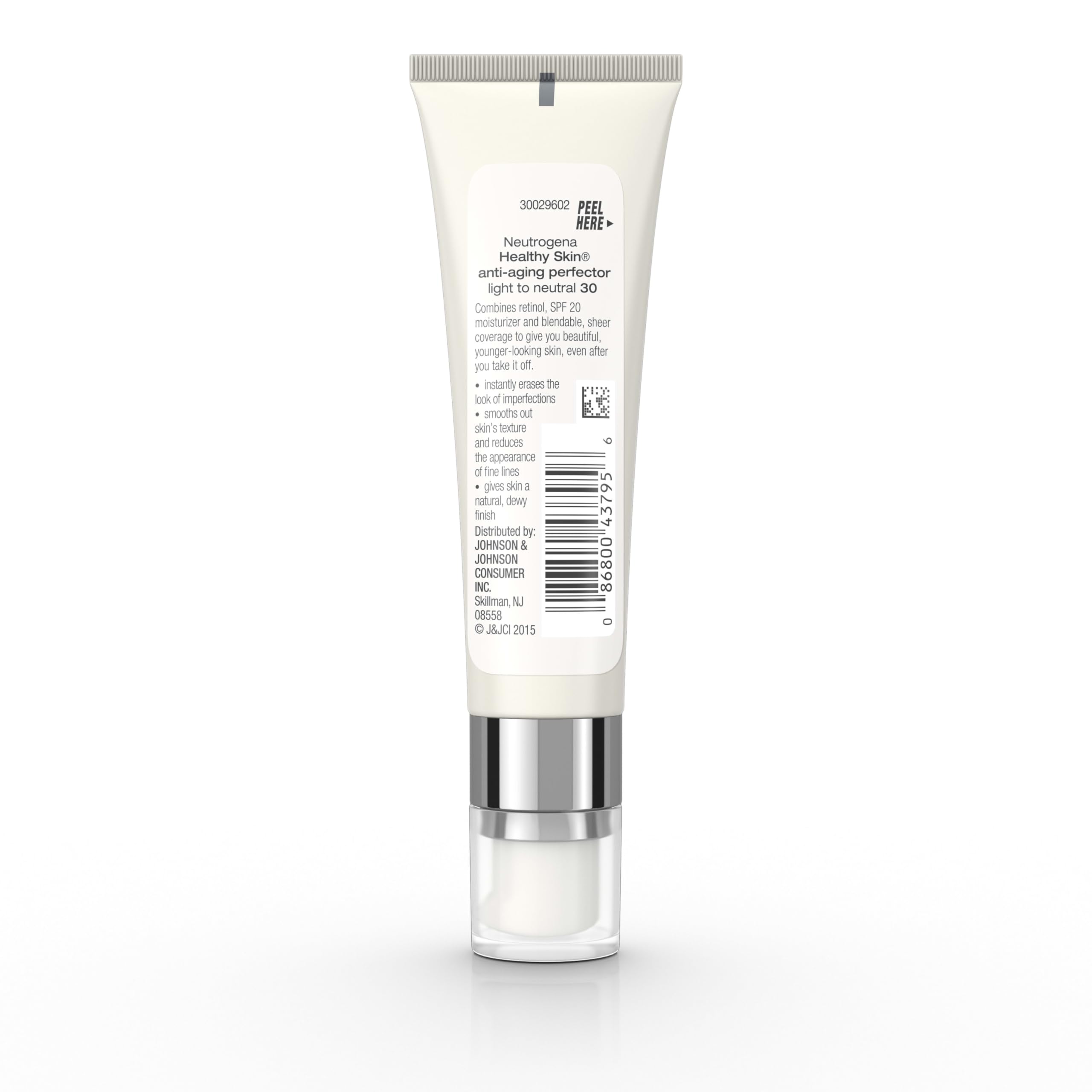 Hydration boost from Neutrogena Retinol Treatment tinted moisturizer.