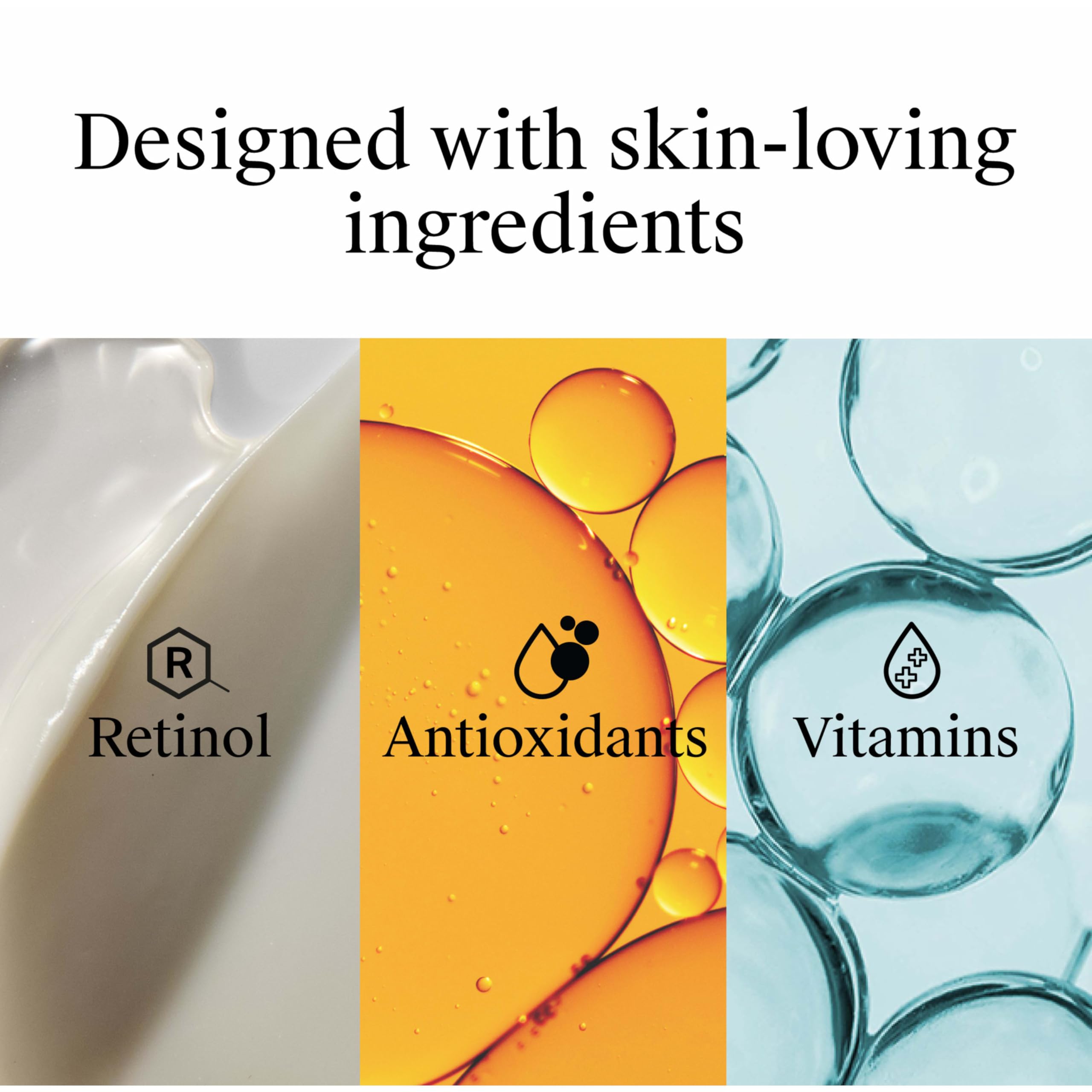 Packaging shows titanium dioxide in Neutrogena Retinol Treatment tinted moisturizer.