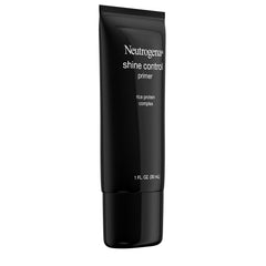 Neutrogena Shine Control Primer being applied to skin for easy blending