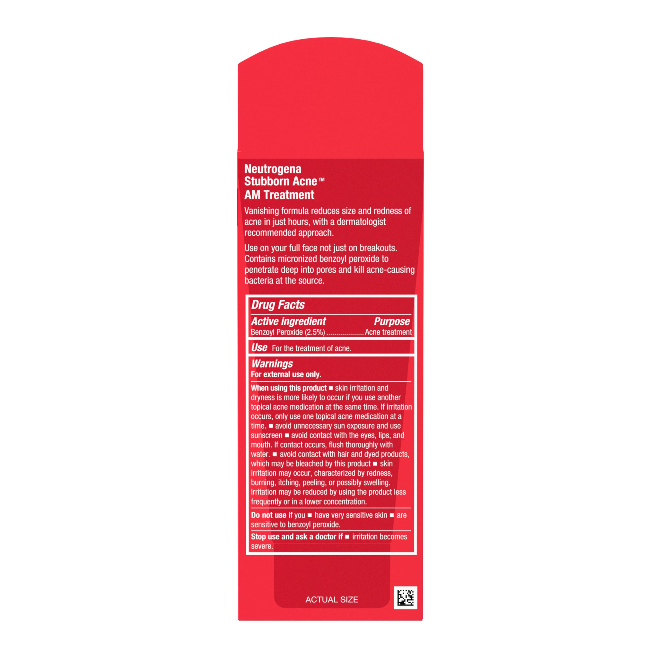 Neutrogena packaging displays dermatologist recommended status on label.