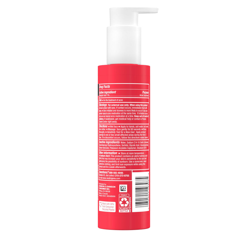 Neutrogena Stubborn Texture in morning routine; fragrance-free