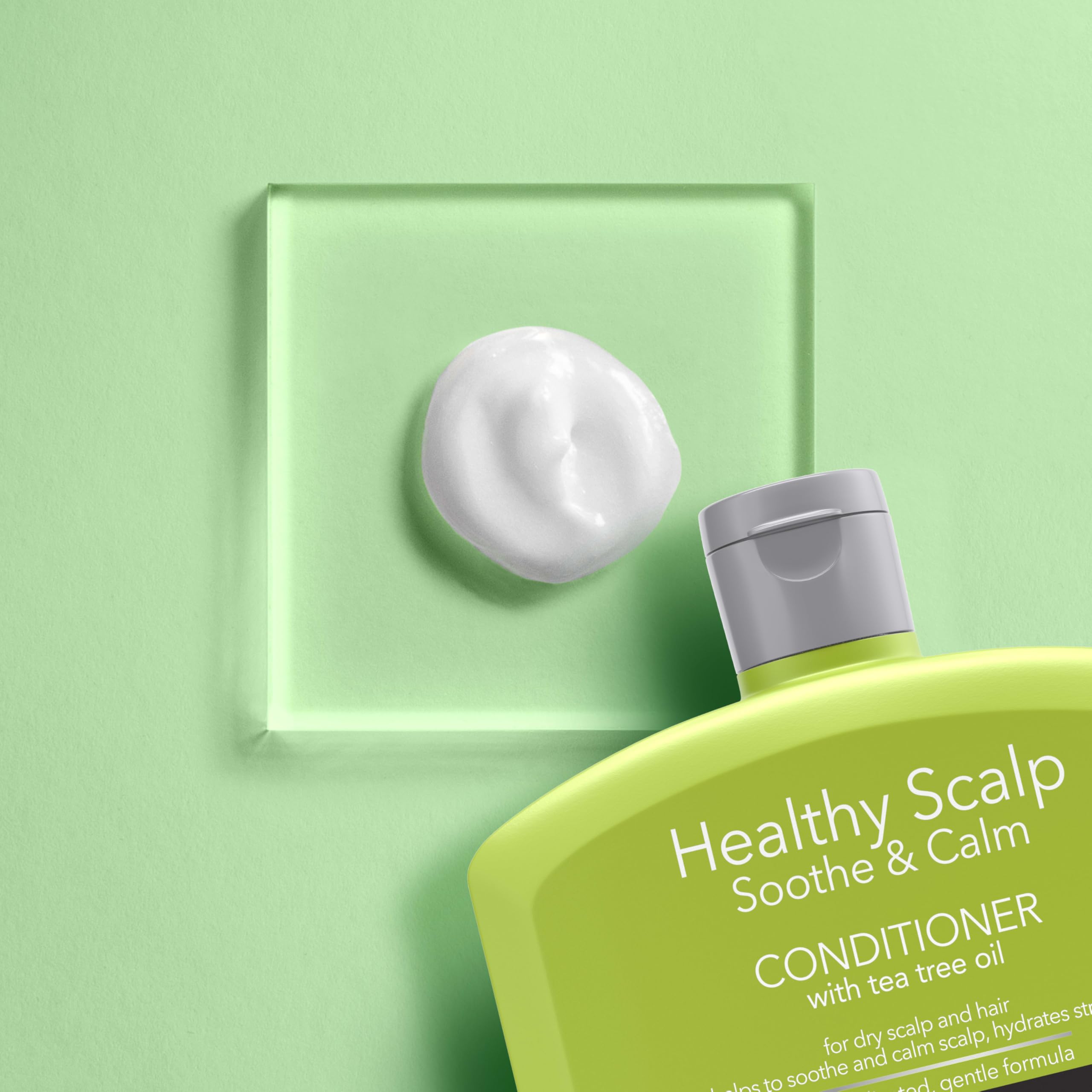 Neutrogena Tea Tree Oil Conditioner alongside Healthy Scalp Shampoo for routine