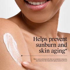 Neutrogena Ultra Sheer Dry-Touch UV protection on skin