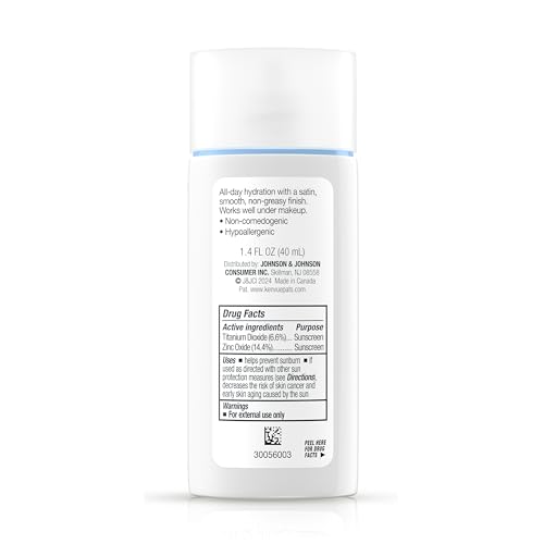 Zinc oxide and titanium dioxide provide mineral sun protection.