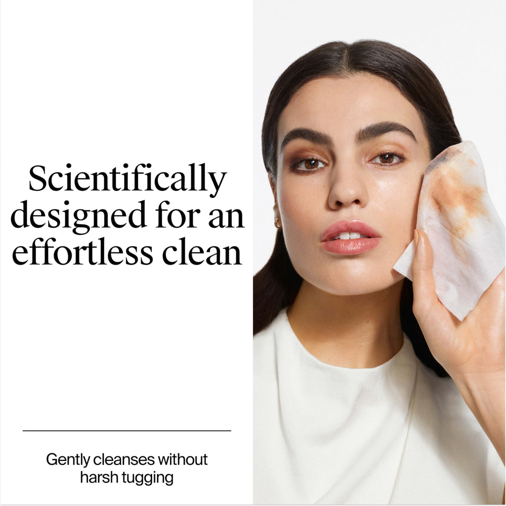 Neutrogena wipes plant-based cloth for eco-friendly cleansing.