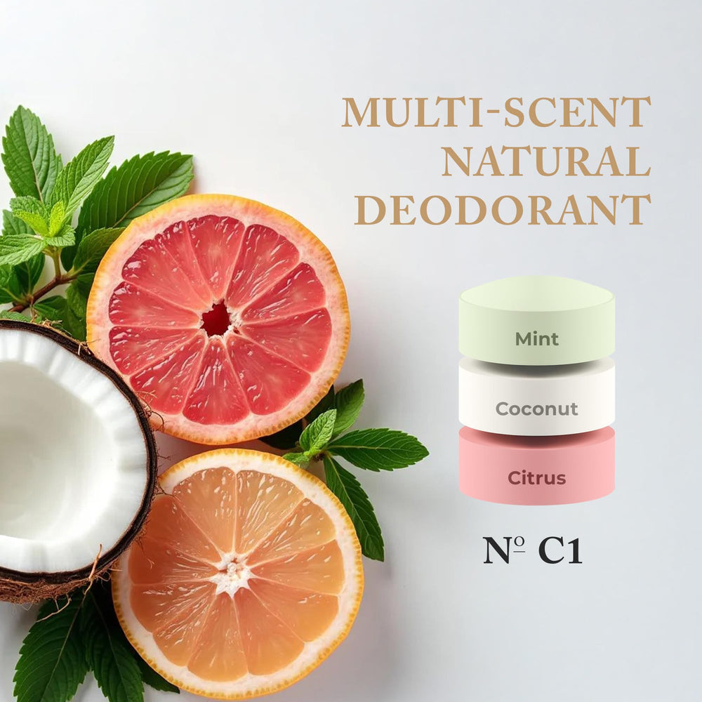 Nevo multi scent deodorant citrus layer with bergamot and coconut aroma