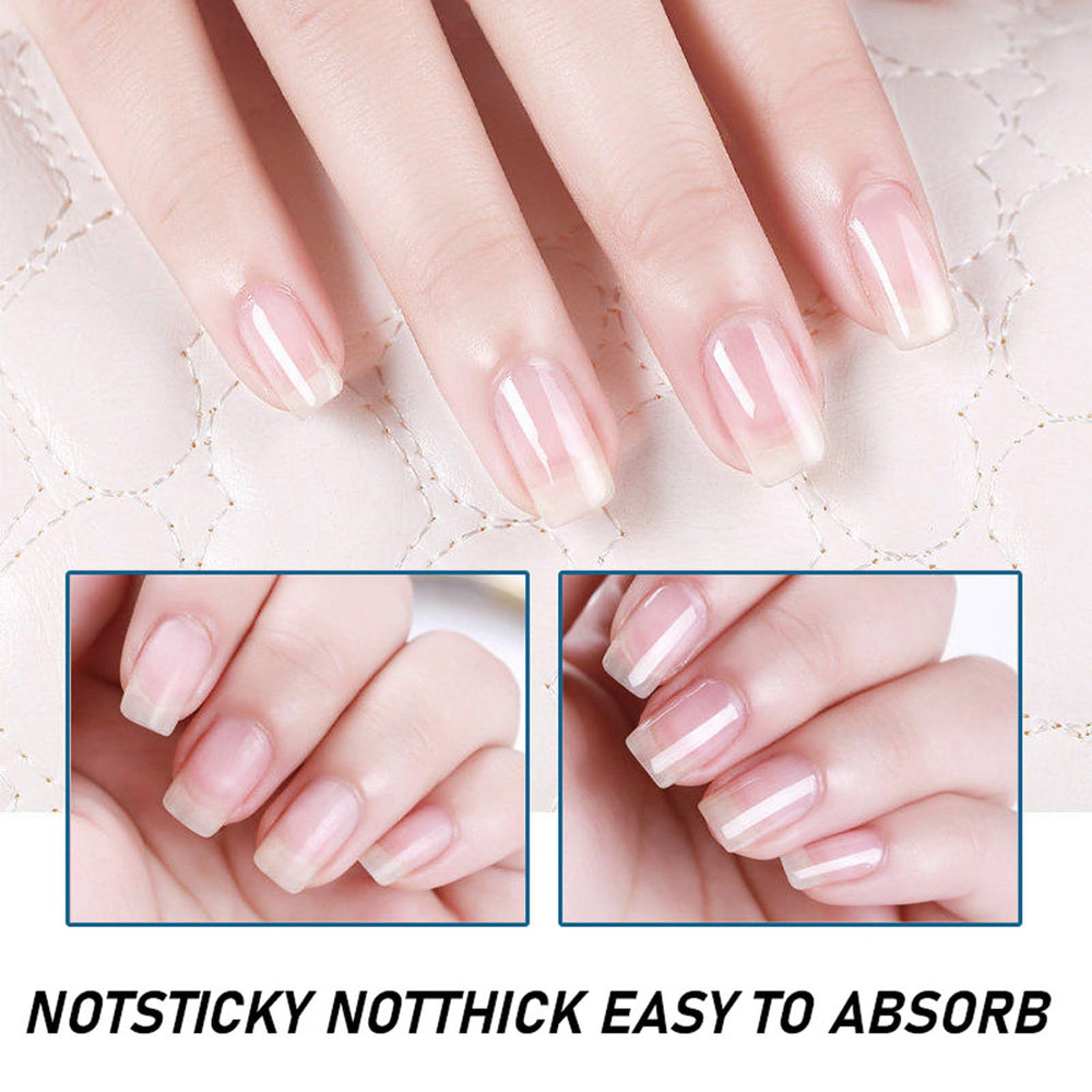 Compact 15 ml bottle ideal for on-the-go nail care