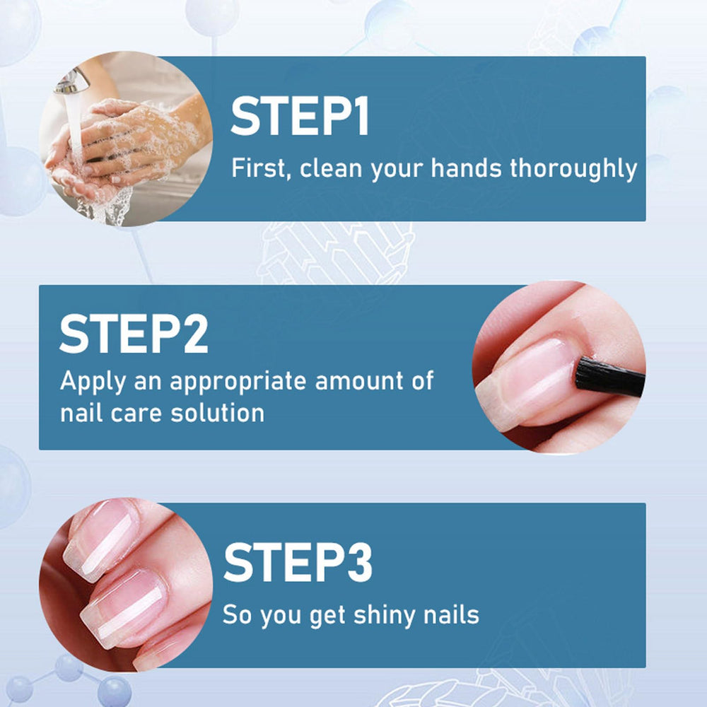 Nail care in a slim bottle for daily routines with New Cover