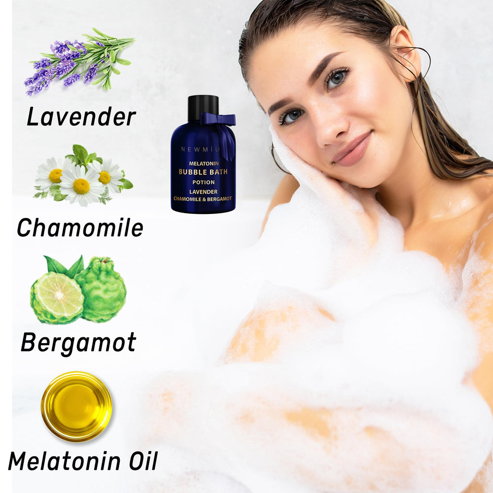 New Miuz Epsom salt bath scene conveying spa-like unwind