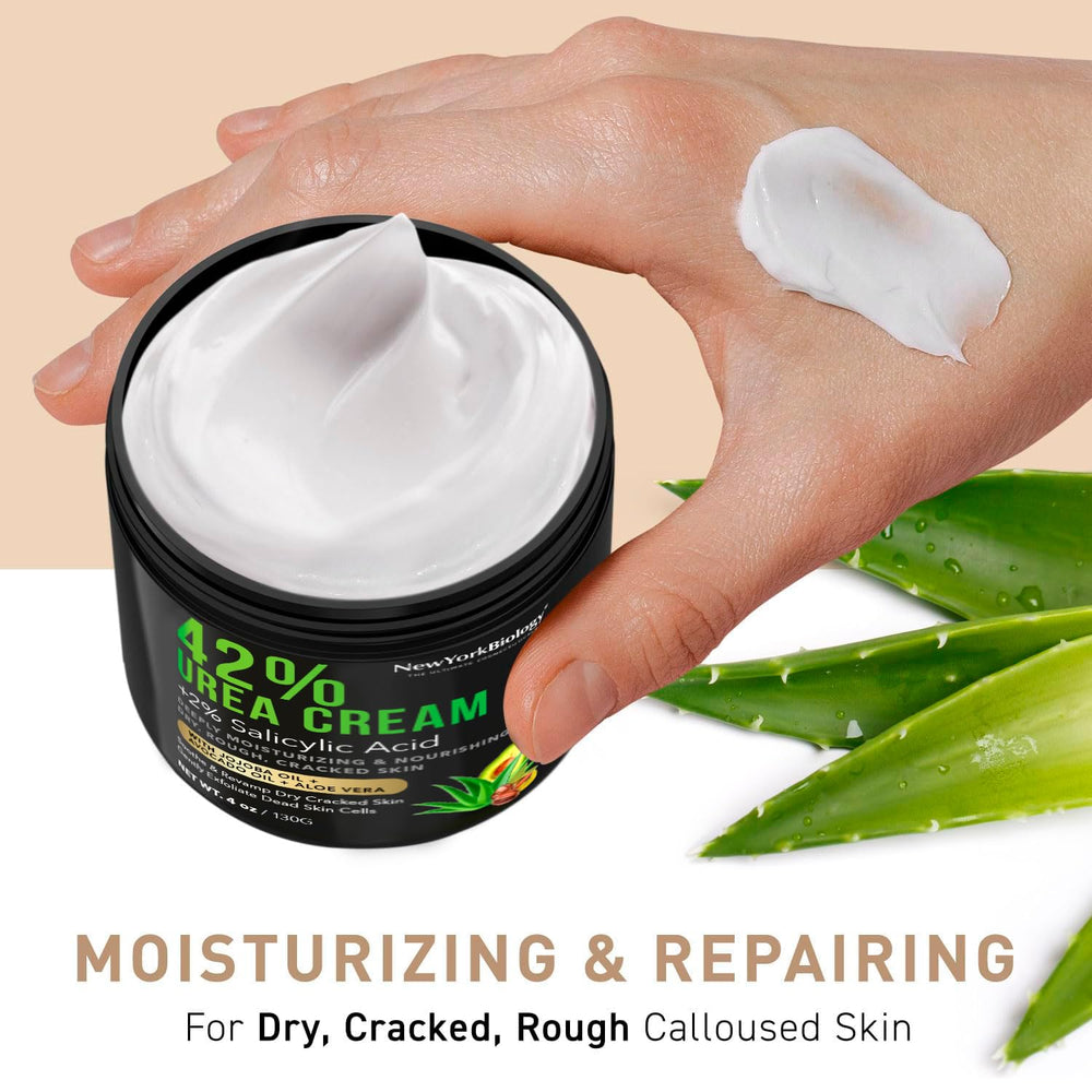 New York Biology Deeply moisturizing foot cream for dry cracked heels.