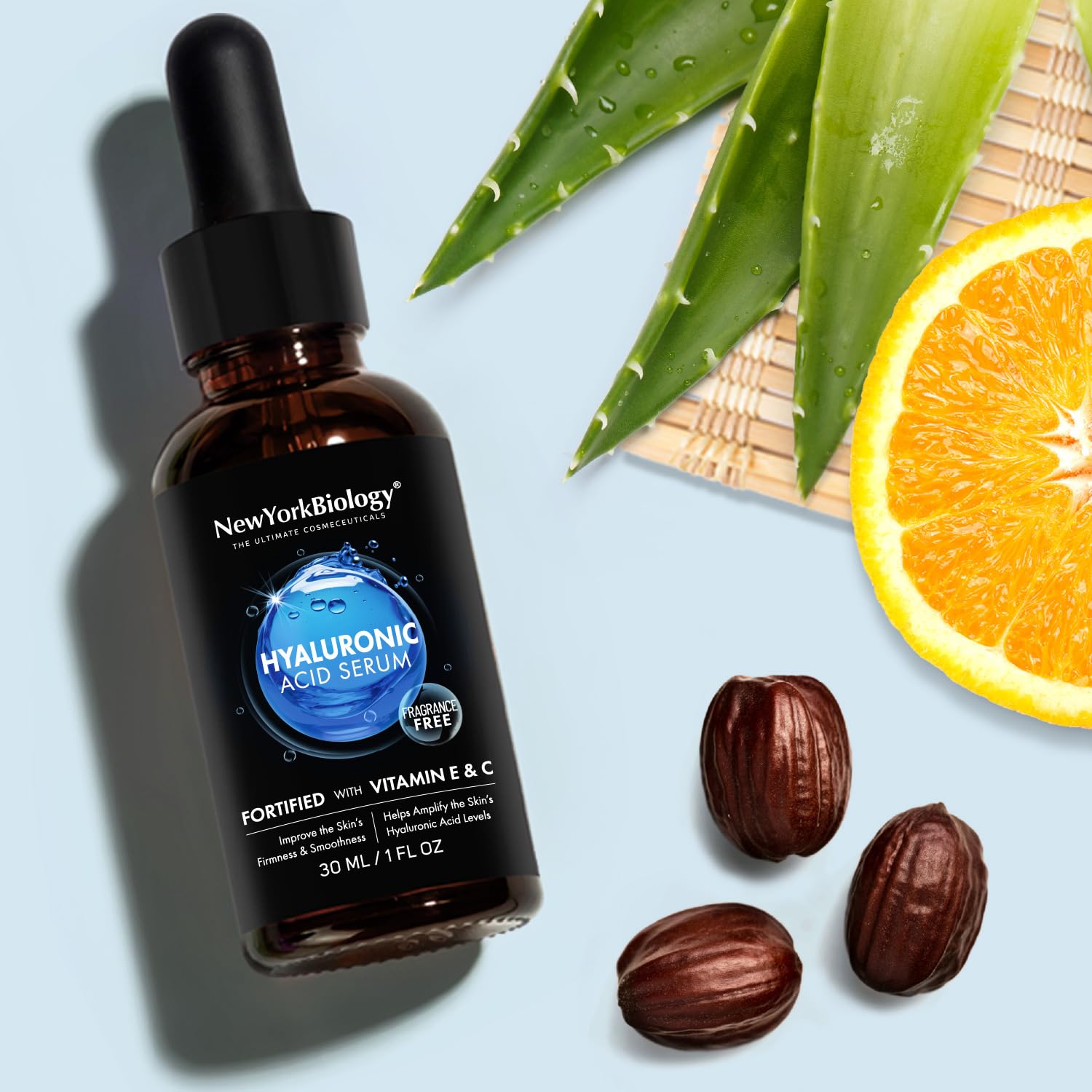 New York Biology Hyaluronic Acid Serum made in the USA