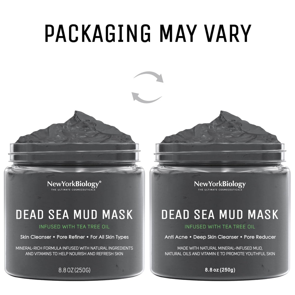 New York Biology Pores Refinement with mineral mud improves texture and clarity.