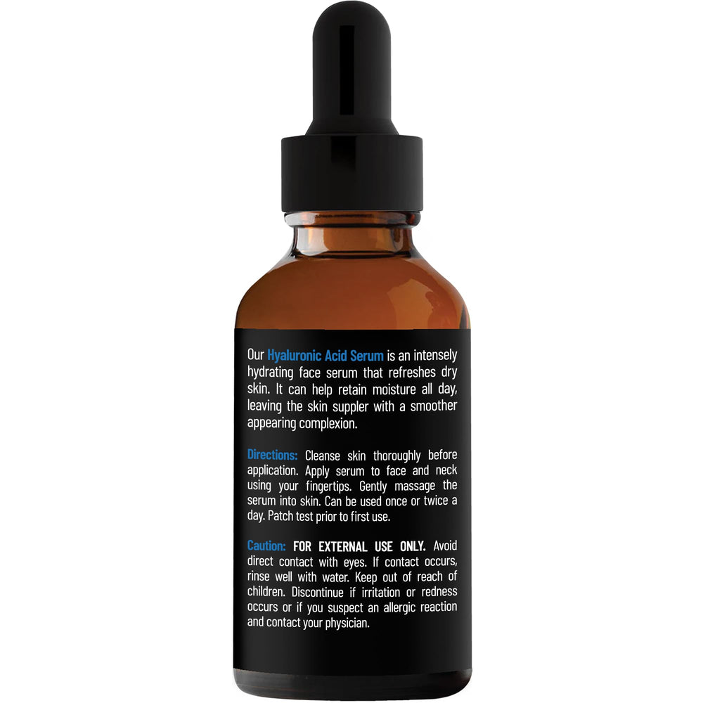 New York Biology serum application on cheek shows fast absorption