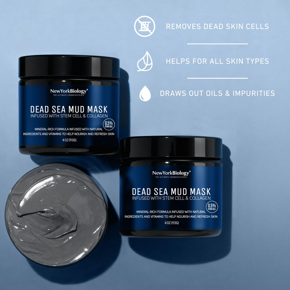 New York Biology Stem cell collagen formula conveys nourishing, renewed-looking skin.