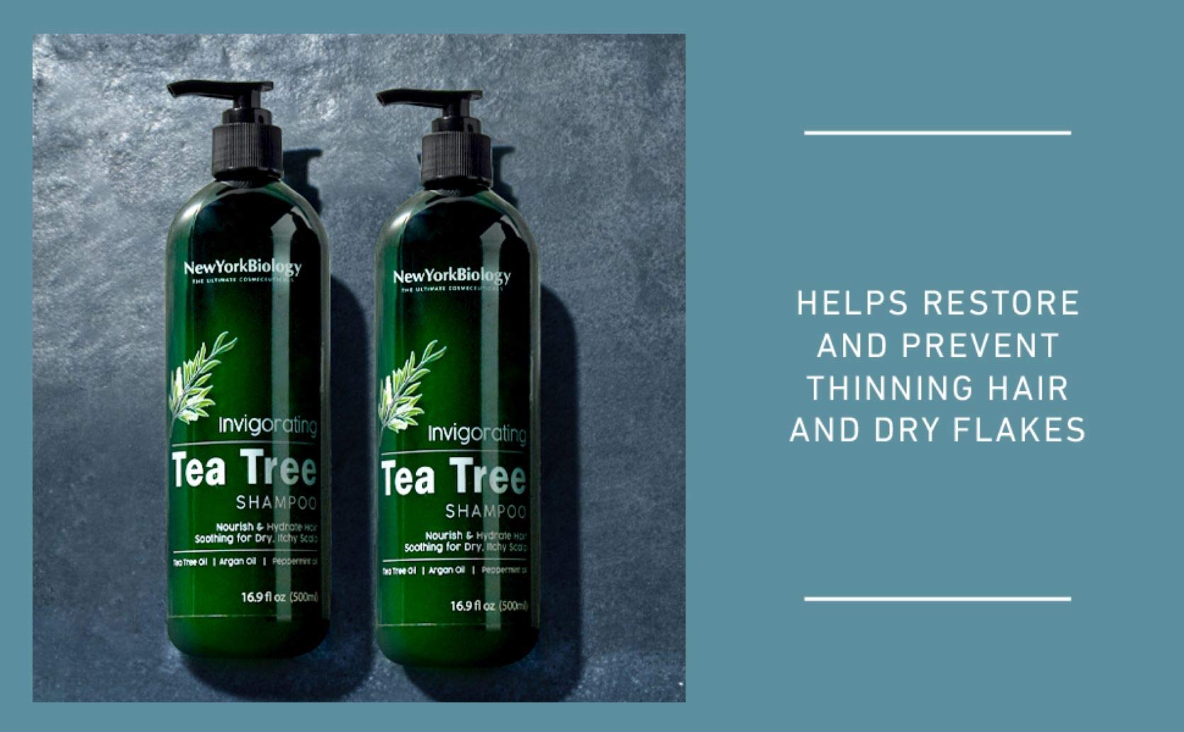 Hair after wash appears voluminous and healthier with thicker strands.