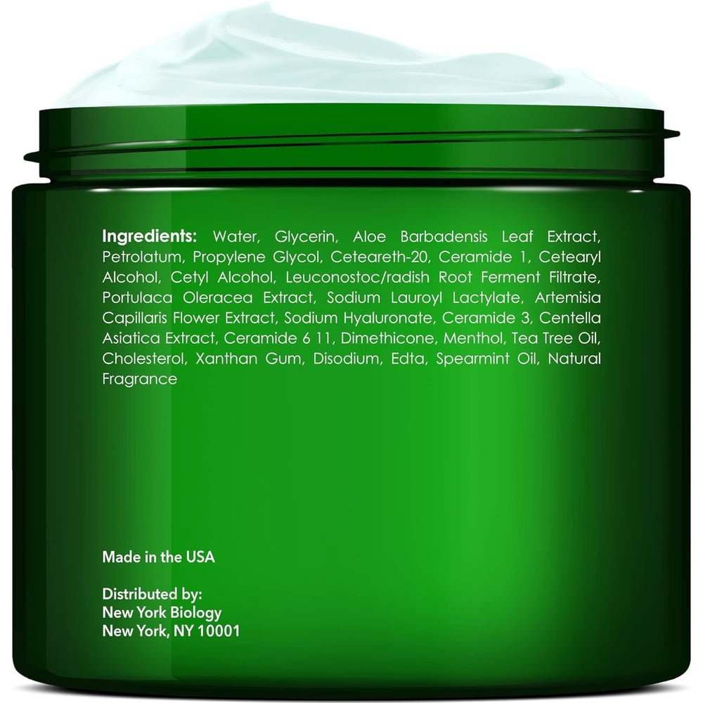 New York Biology Tea Tree Foot Cream provides soothing moisture for cracked heels.