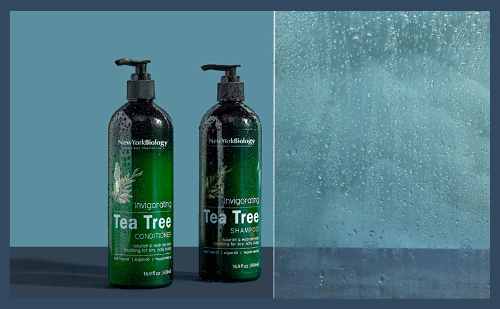 New York Biology Tea Tree Shampoo formula is color-safe and gentle.