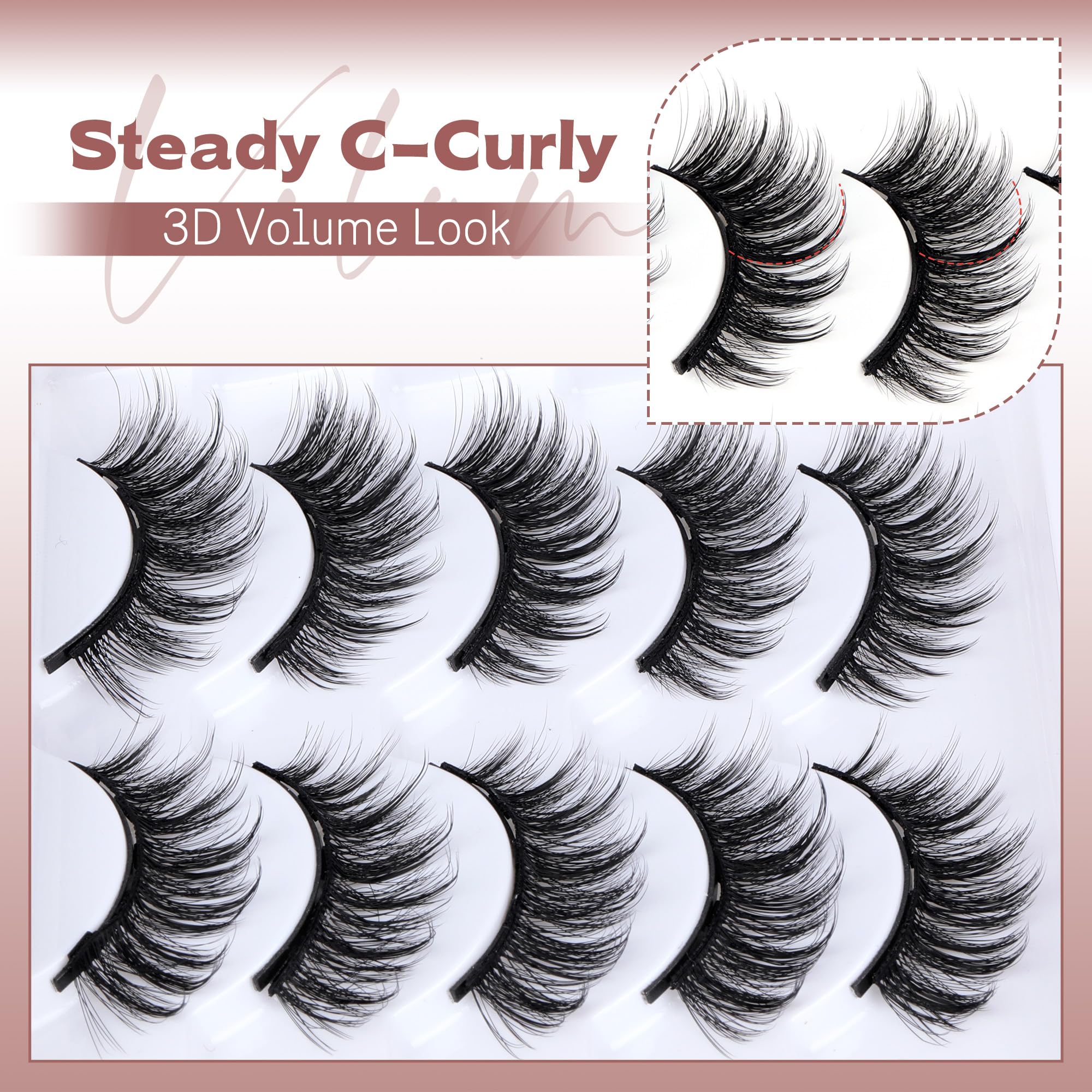 Close-up of Newcally cotton lash band for comfortable wear