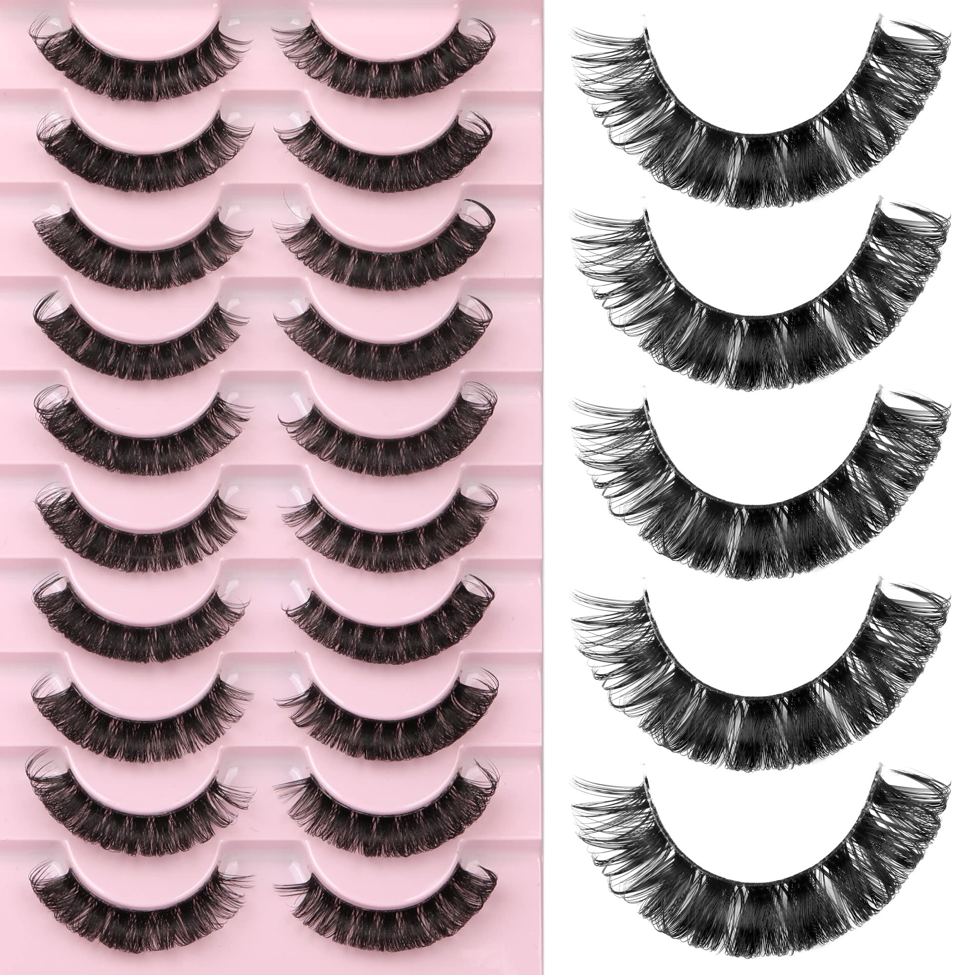 Newcally Lashes easy to apply for beginners and pros
