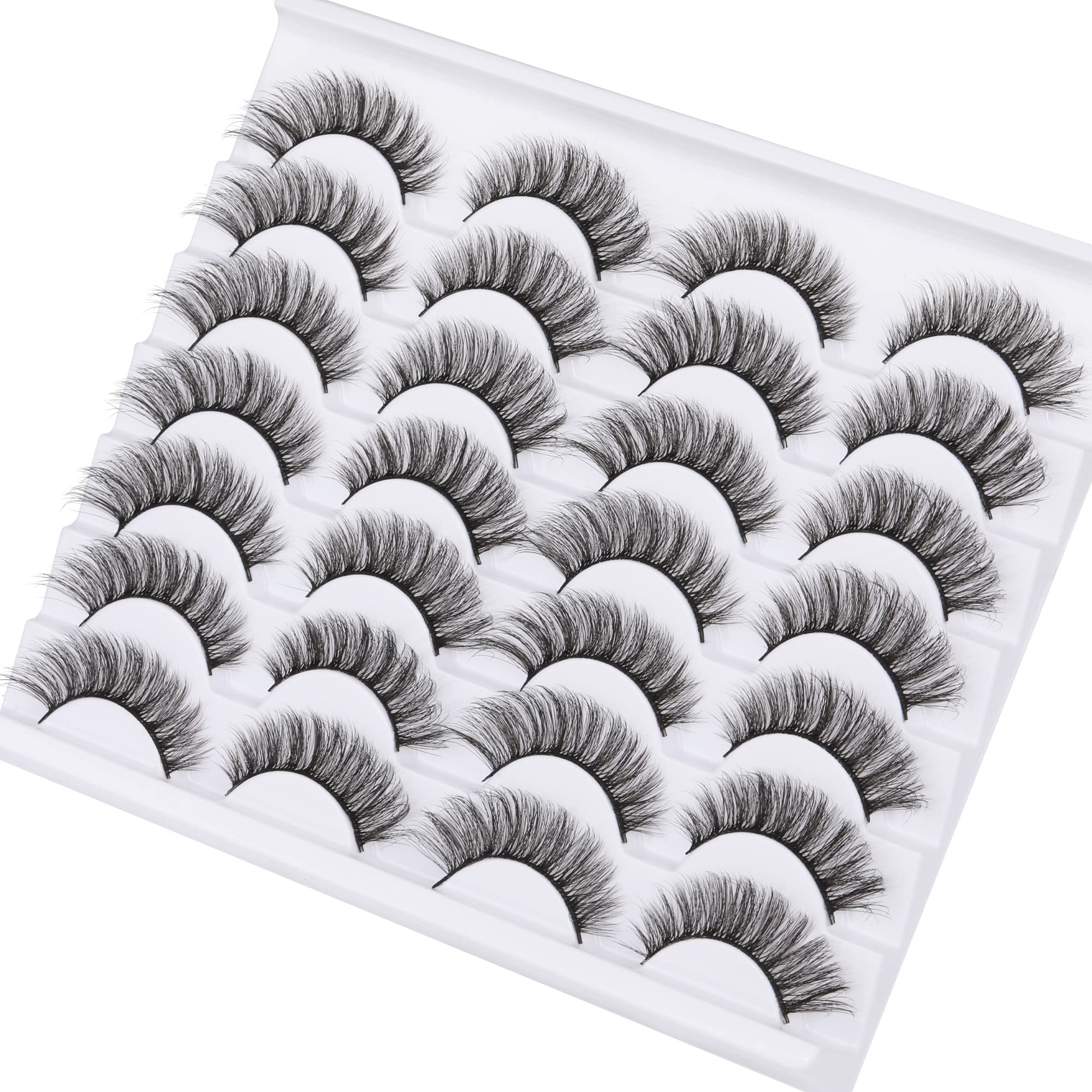 Newcally Lashes Vegan Reusable Ten Times: reuse with proper care