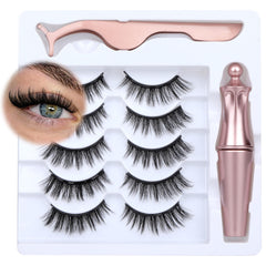 Newcally magnetic lash kit in packaging for easy at-home application