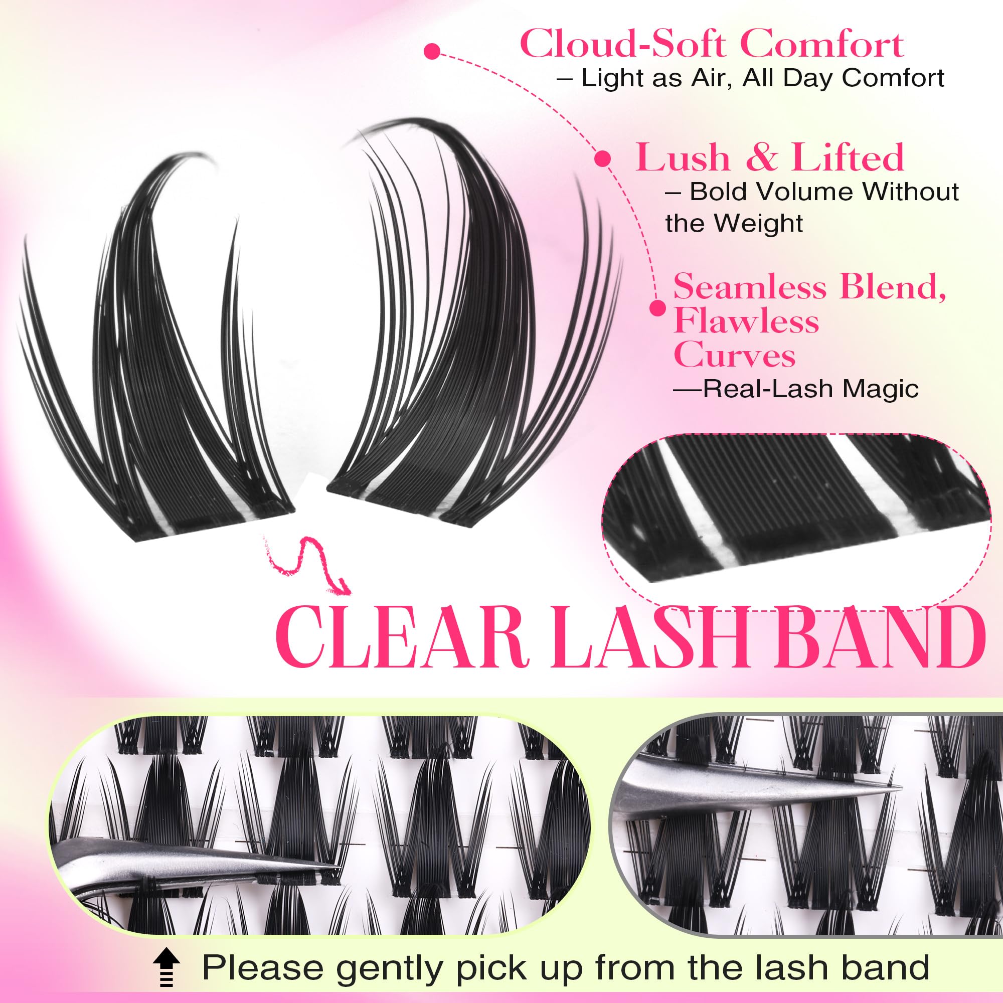 Newcally CC-curly lashes offer flexible fit for various eye shapes.
