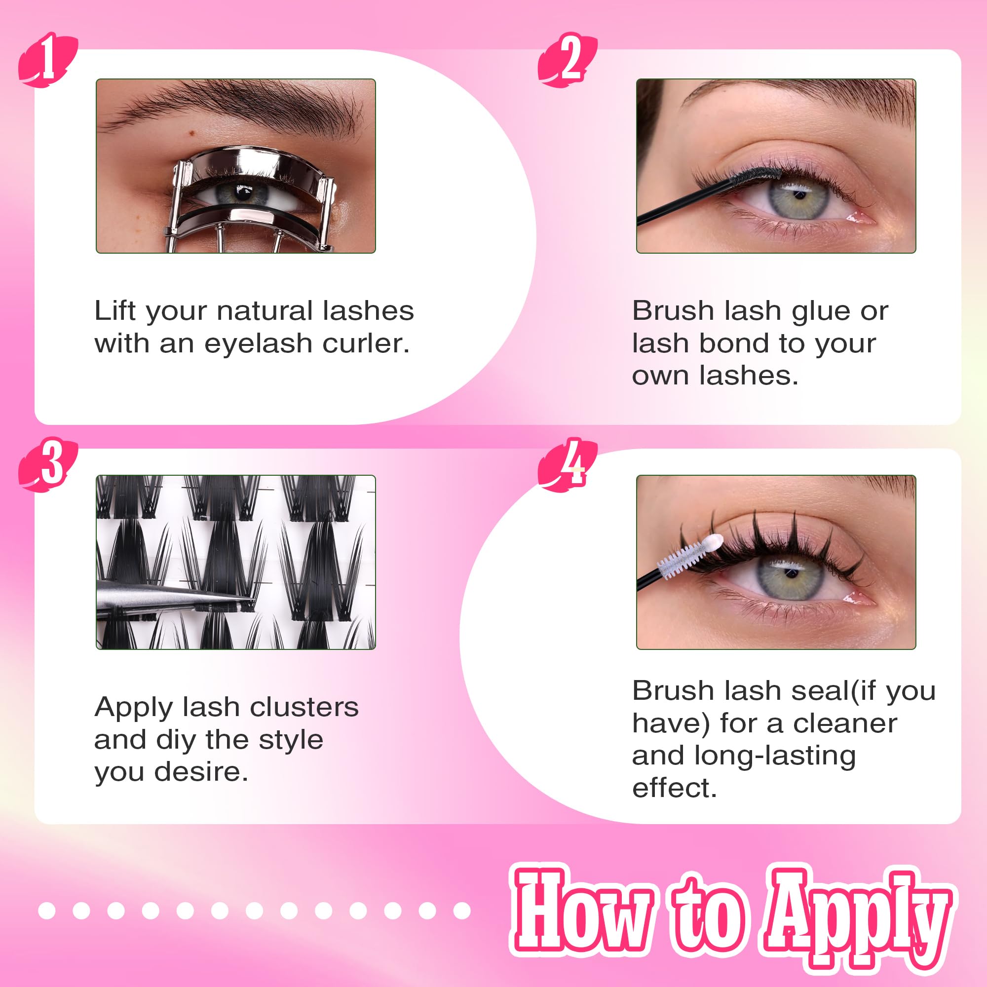 Newcally easy-application lashes save salon time with DIY setup.