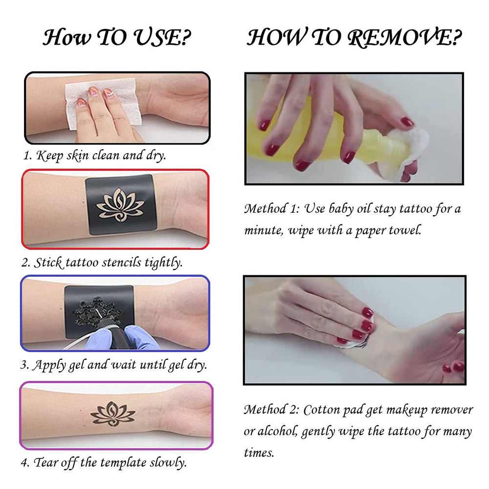 NewCraft freehand tattoo kit enables easy, precise DIY designs.