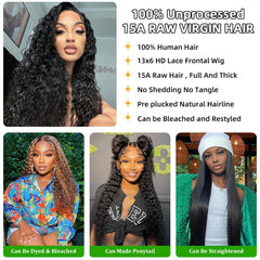 Newrose 13x6 HD lace detail for seamless scalp blend