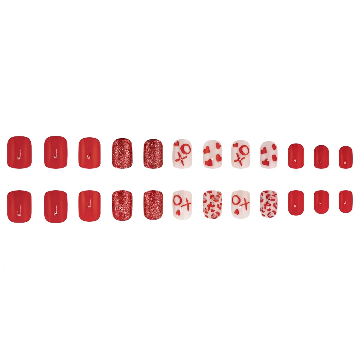 NEWSPIED short square press-on nails for quick, comfortable wear.