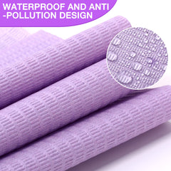 Newwiee 13x18 inch nail bib provides ample coverage for adults and kids.